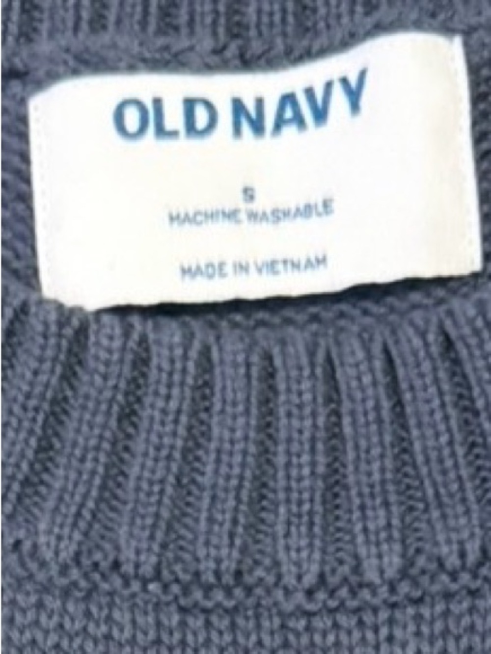 Old Navy Women’s USA Flag Blue Crewneck Sweater size small - Picture 4 of 10